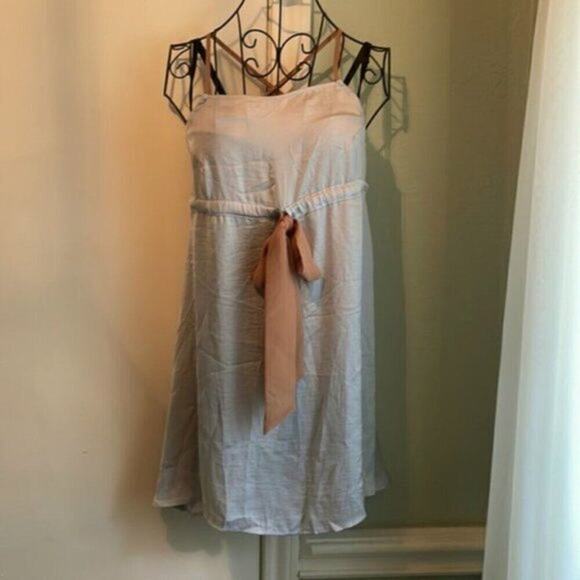 For Love and Lemons slip dress sky blue M - Picture 2 of 11